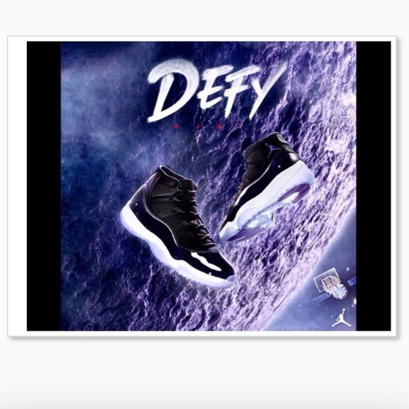 MICHAEL AIR JORDAN OLD SCHOOL BASKETBALL SHOES 8.5x11 GLOSSY WALL ART POSTER - Picture 5 of 5